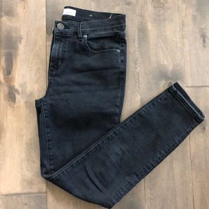 Loft; size 26 black legging crops